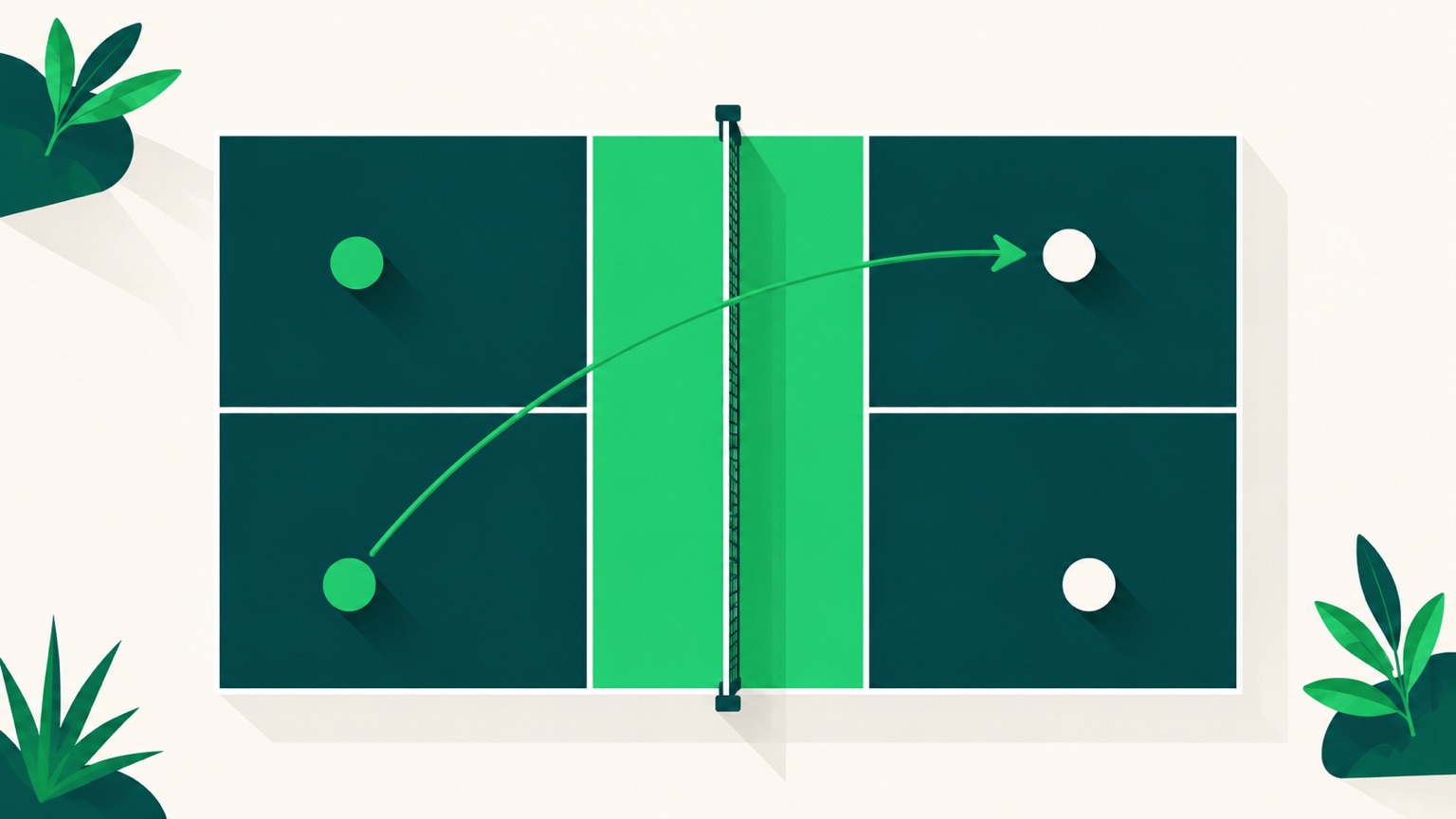 Diagram počítania skóre v pickleballe - postavenie hráčov a poradie podania na kurte.